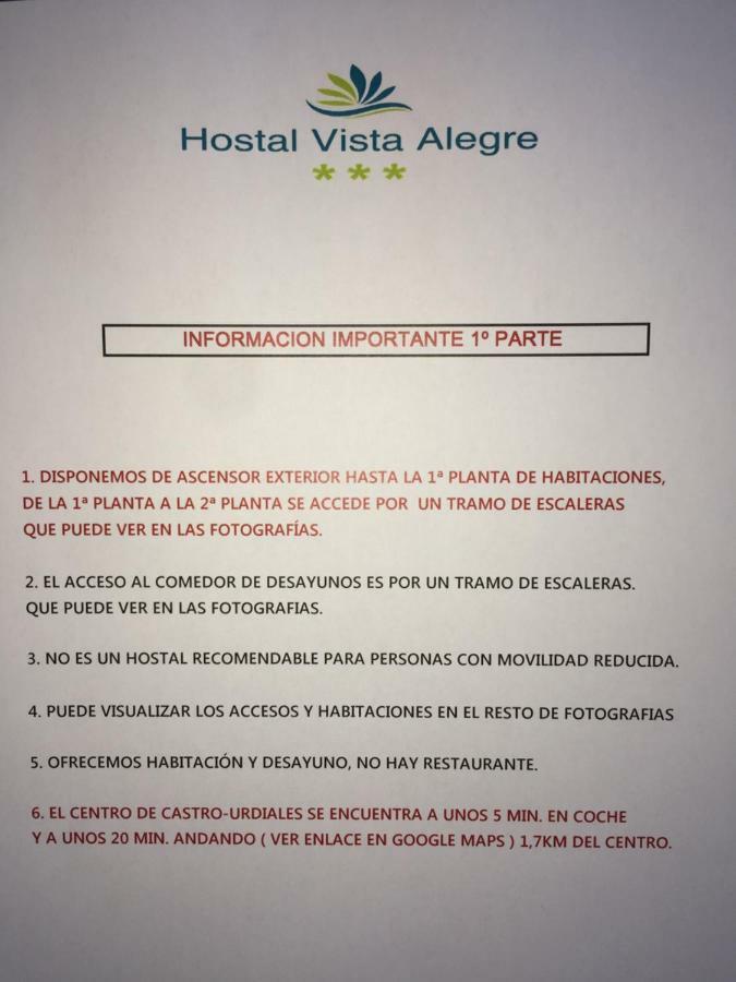 Hostal Vista Alegre Castro Urdiales Dış mekan fotoğraf